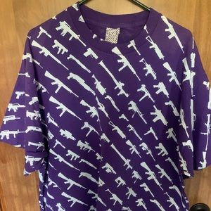 Rare Rogue Status Gun Show Print Men’s XXL T-Shirt